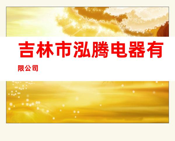 吉林市泓腾电器有限公司